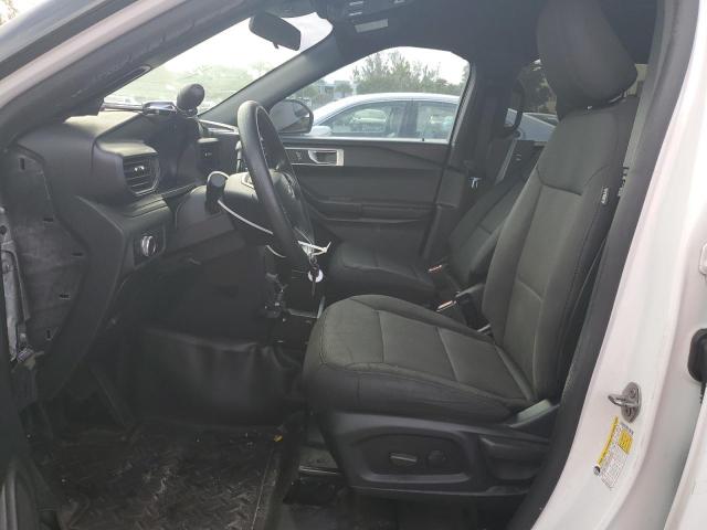 1FM5K8AW7LGC13603 - 2020 FORD EXPLORER POLICE INTERCEPTOR أبيض صورة 7