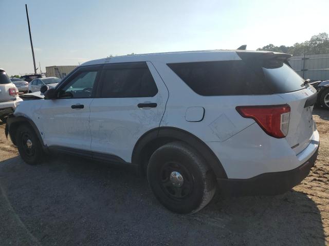 1FM5K8ABXLGC63313 - 2020 FORD EXPLORER POLICE INTERCEPTOR WHITE photo 2