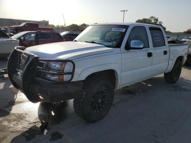 2GCEK13Z471182879 - 2007 CHEVROLET SILVERADO K1500 CLASSIC CREW CAB WHITE photo 1