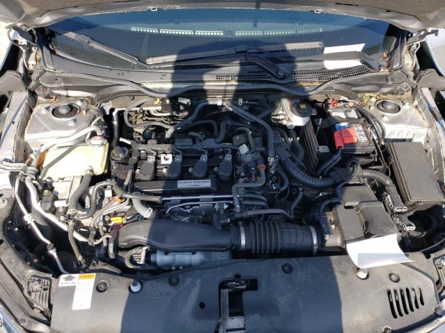 JHMFC1F76JX035077 - 2018 HONDA CIVIC EXL ვერცხლისფერი ფოტო 11