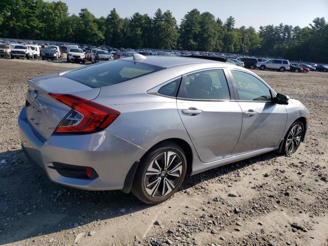 JHMFC1F76JX035077 - 2018 HONDA CIVIC EXL ვერცხლისფერი ფოტო 3