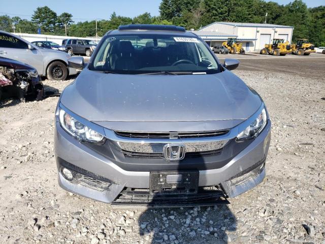 JHMFC1F76JX035077 - 2018 HONDA CIVIC EXL ვერცხლისფერი ფოტო 5