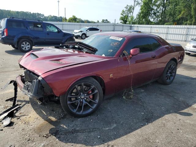2C3CDZFJ4LH184773 - 2020 DODGE CHALLENGER R/T SCAT PACK MAROON photo 1