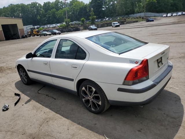 YV1RS61T232282030 - 2003 VOLVO S60 WHITE photo 2