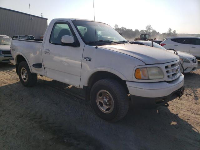 2FTRF08282CA86889 - 2002 FORD F150 WHITE photo 4