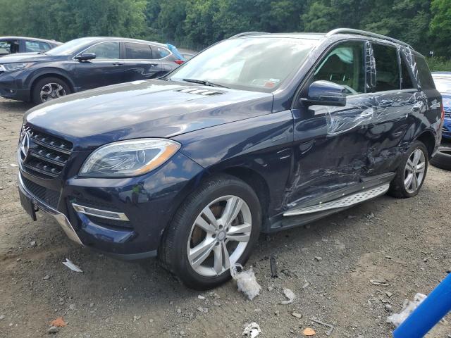 4JGDA5HB8EA295976 - 2014 MERCEDES-BENZ ML 350 4MATIC BLUE photo 1