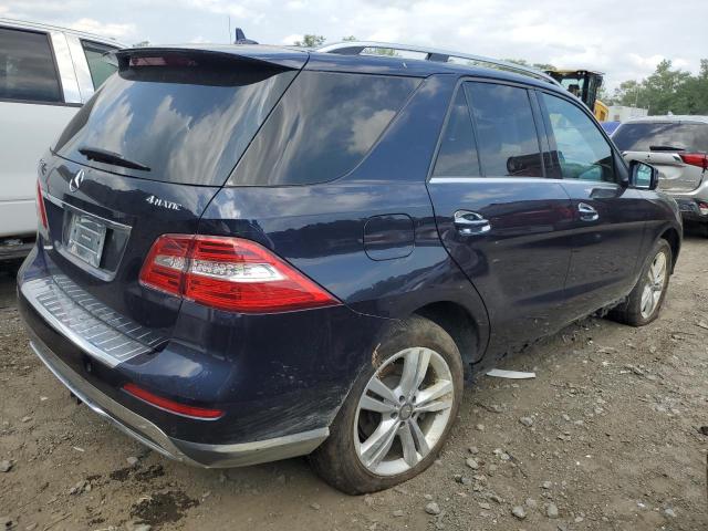 4JGDA5HB8EA295976 - 2014 MERCEDES-BENZ ML 350 4MATIC BLUE photo 3
