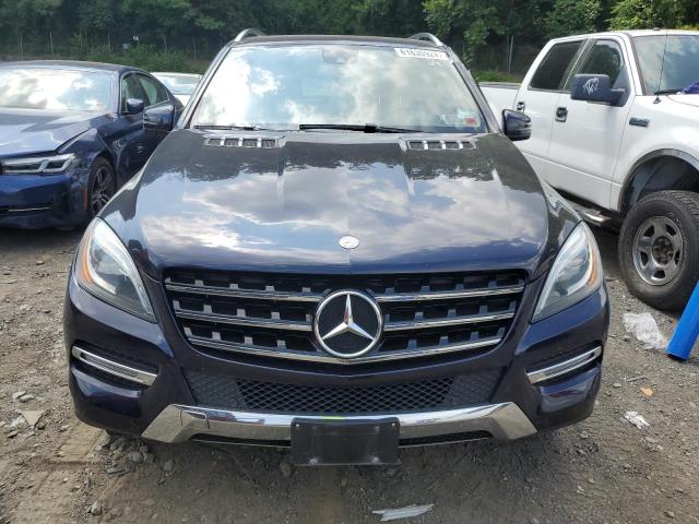 4JGDA5HB8EA295976 - 2014 MERCEDES-BENZ ML 350 4MATIC BLUE photo 5