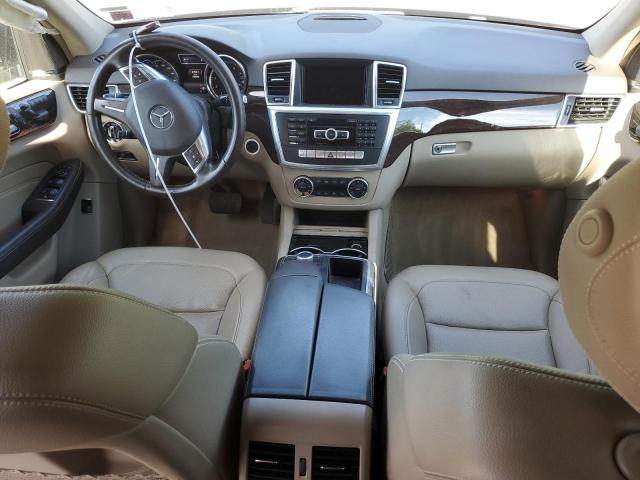 4JGDA5HB8EA295976 - 2014 MERCEDES-BENZ ML 350 4MATIC BLUE photo 8