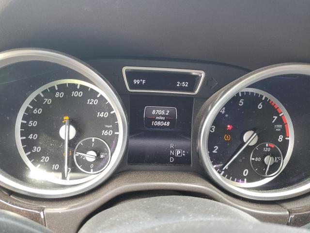 4JGDA5HB8EA295976 - 2014 MERCEDES-BENZ ML 350 4MATIC BLUE photo 9