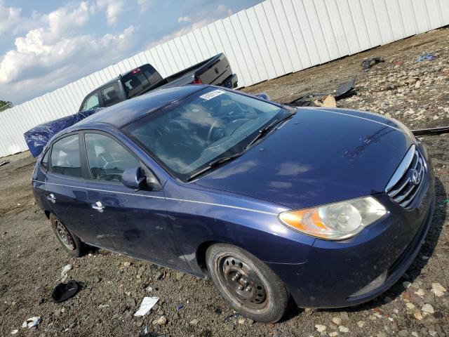 KMHDU4AD4AU185495 - 2010 HYUNDAI ELANTRA BLUE BLUE photo 4