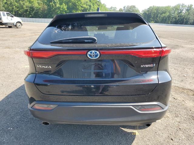 JTEAAAAH8NJ091785 - 2022 TOYOTA VENZA LE BLACK photo 6