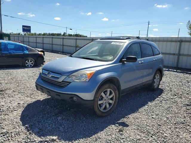 JHLRE38717C000774 - 2007 HONDA CR-V EXL BLUE photo 2