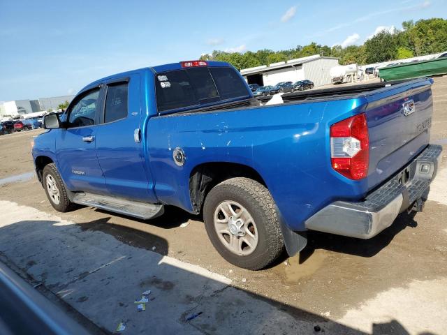 5TFRM5F13HX114523 - 2017 TOYOTA TUNDRA DOUBLE CAB SR/SR5 BLUE photo 2
