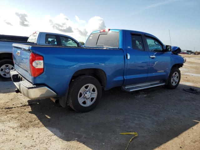5TFRM5F13HX114523 - 2017 TOYOTA TUNDRA DOUBLE CAB SR/SR5 BLUE photo 3