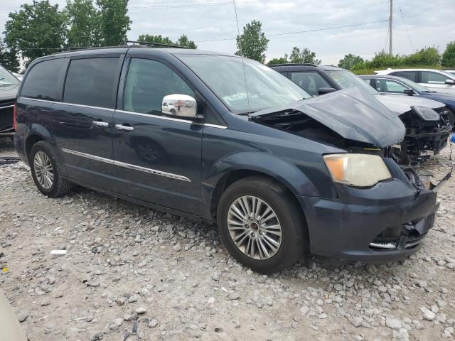 2C4RC1CG3DR805239 - 2013 CHRYSLER TOWN & COU TOURING L BLUE photo 4