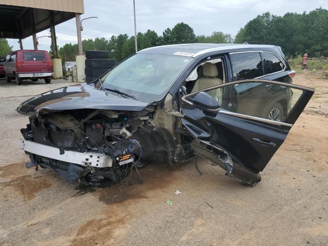 5TDJKRFHXGS356043 - 2016 TOYOTA HIGHLANDER XLE Սև լուսանկար 1