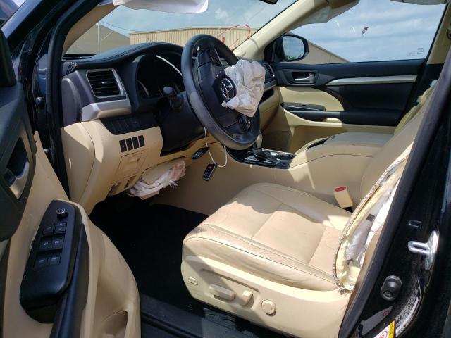 5TDJKRFHXGS356043 - 2016 TOYOTA HIGHLANDER XLE Սև լուսանկար 7