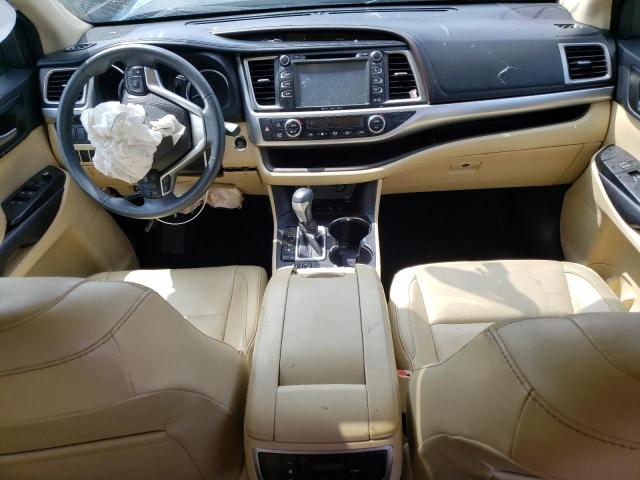 5TDJKRFHXGS356043 - 2016 TOYOTA HIGHLANDER XLE Սև լուսանկար 8