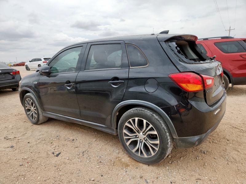 JA4AP3AU1HZ012856 - 2017 MITSUBISHI OUTLANDER ES შავი ფოტო 2