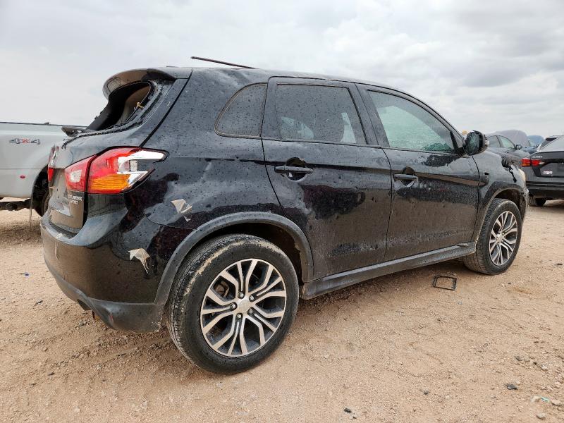 JA4AP3AU1HZ012856 - 2017 MITSUBISHI OUTLANDER ES შავი ფოტო 3