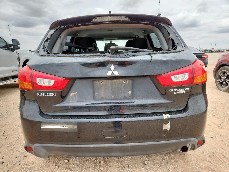 JA4AP3AU1HZ012856 - 2017 MITSUBISHI OUTLANDER ES შავი ფოტო 6