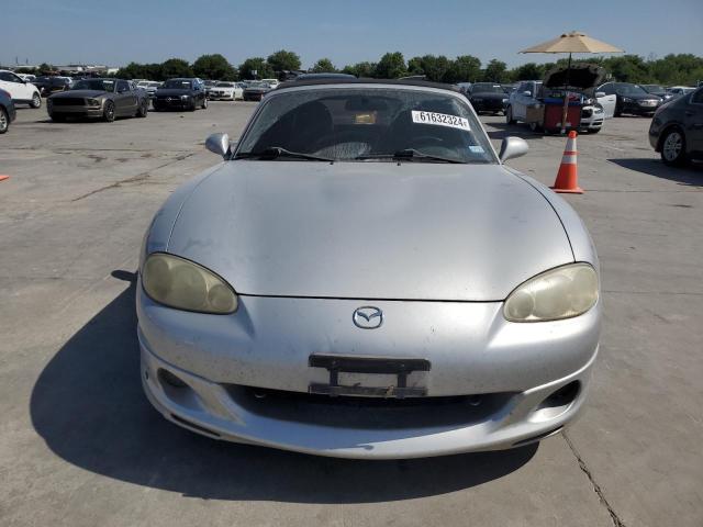 JM1NB353830313371 - 2003 MAZDA MX-5 MIATA BASE SILVER photo 5