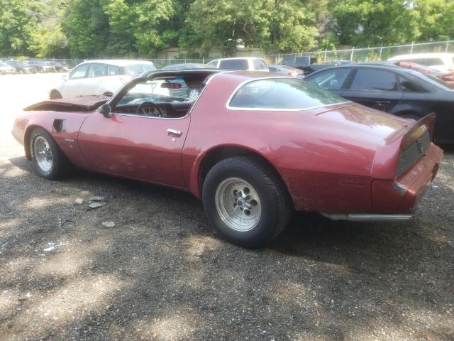 2U87K9N181943 - 1979 PONTIAC FIREBIRD/F RED photo 2