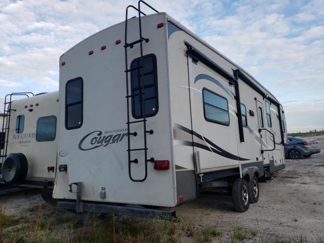 4YDF31527DA510702 - 2013 COUG 5TH WHEEL BEIGE photo 4