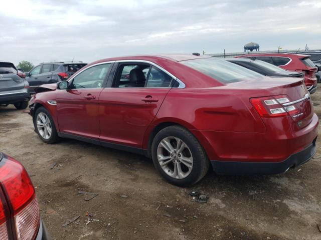 1FAHP2E86EG134329 - 2014 FORD TAURUS SEL RED photo 2