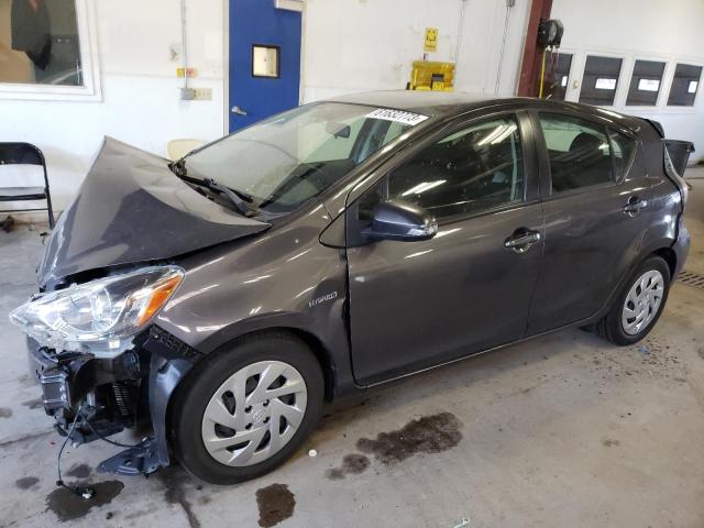 JTDKDTB36G1133100 - 2016 TOYOTA PRIUS C CHARCOAL photo 1