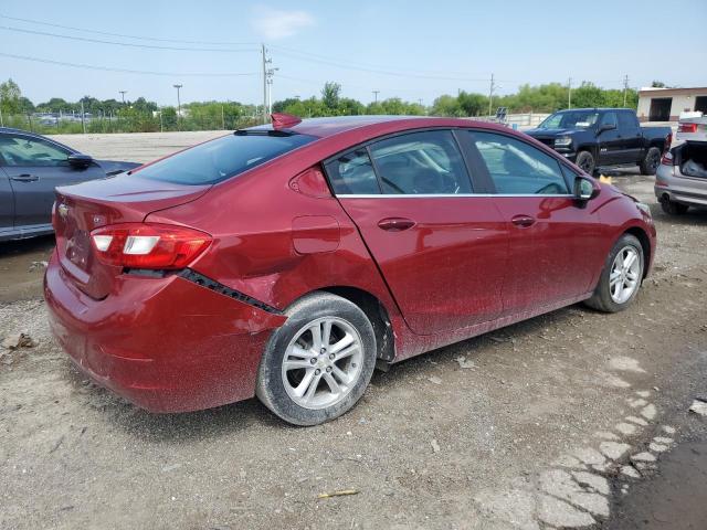 3G1BE5SMXHS517066 - 2017 CHEVROLET CRUZE LT MAROON photo 3