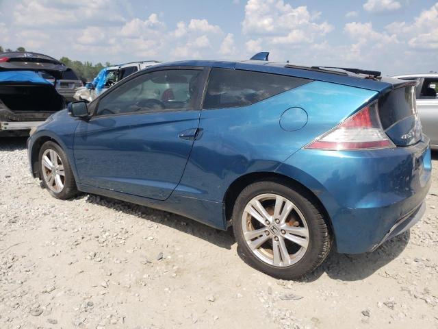 JHMZF1C44BS010448 - 2011 HONDA CR-Z BLUE photo 2