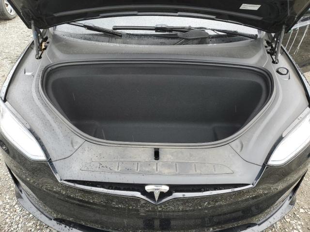7SAXCDE50PF402844 - 2023 TESLA MODEL X შავი ფოტო 12