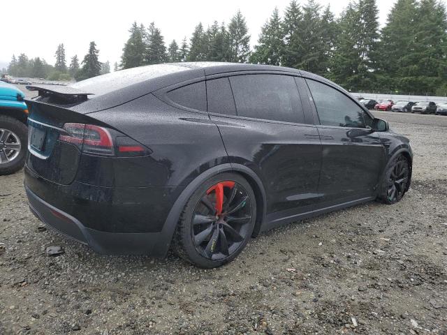 7SAXCDE50PF402844 - 2023 TESLA MODEL X შავი ფოტო 3