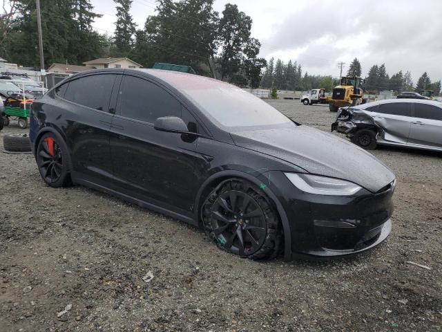 7SAXCDE50PF402844 - 2023 TESLA MODEL X შავი ფოტო 4