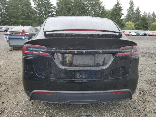 7SAXCDE50PF402844 - 2023 TESLA MODEL X შავი ფოტო 6