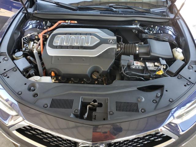 JH4KC2F98LC000279 - 2020 ACURA RLX SPORT HYBRID ADVANCE BLUE photo 11