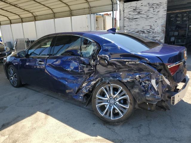 JH4KC2F98LC000279 - 2020 ACURA RLX SPORT HYBRID ADVANCE BLUE photo 2