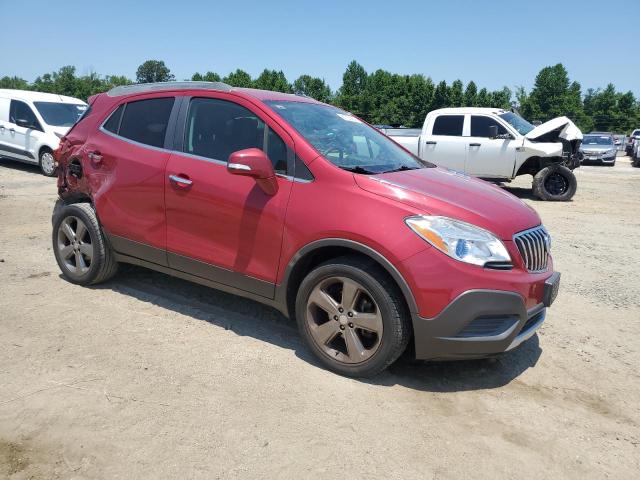 KL4CJASB9EB716870 - 2014 BUICK ENCORE BURGUNDY photo 4