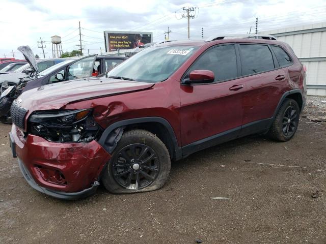 1C4PJLCB1LD543932 - 2020 JEEP CHEROKEE LATITUDE RED photo 1