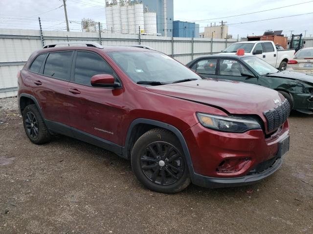 1C4PJLCB1LD543932 - 2020 JEEP CHEROKEE LATITUDE RED photo 4