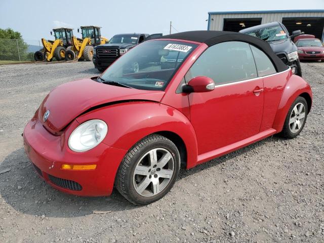 3VWRF31Y96M324823 - 2006 VOLKSWAGEN NEW BEETLE CONVERTIBLE OPTION PACKAGE 1 RED photo 1