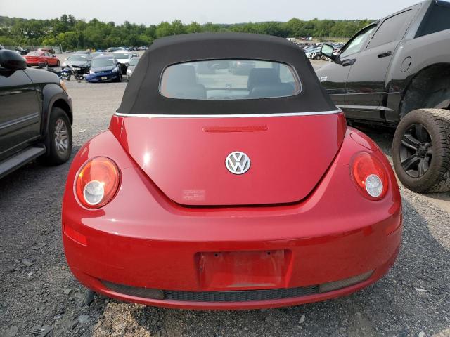 3VWRF31Y96M324823 - 2006 VOLKSWAGEN NEW BEETLE CONVERTIBLE OPTION PACKAGE 1 RED photo 6