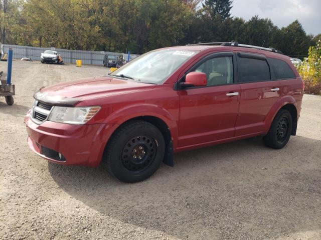 3D4PH6FVXAT261558 - 2010 DODGE JOURNEY R/T RED photo 1