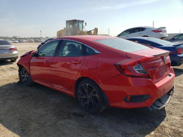 2HGFC2F81KH517091 - 2019 HONDA CIVIC SPORT 红色 照片 2