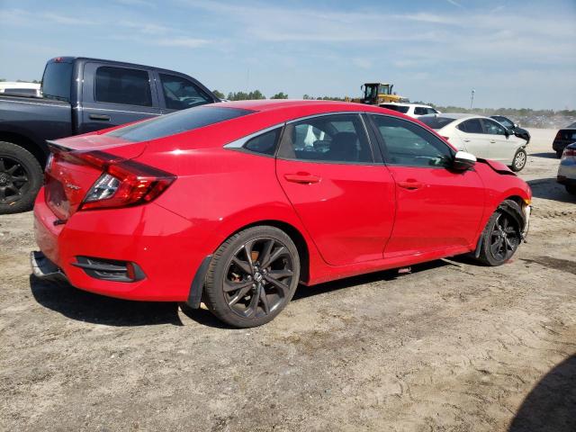 2HGFC2F81KH517091 - 2019 HONDA CIVIC SPORT 红色 照片 3