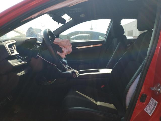 2HGFC2F81KH517091 - 2019 HONDA CIVIC SPORT 红色 照片 7