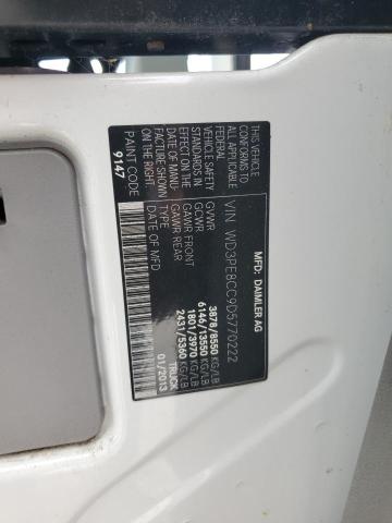 WD3PE8CC9D5770222 - 2013 MERCEDES-BENZ SPRINTER 2500 Սպիտակ լուսանկար 13