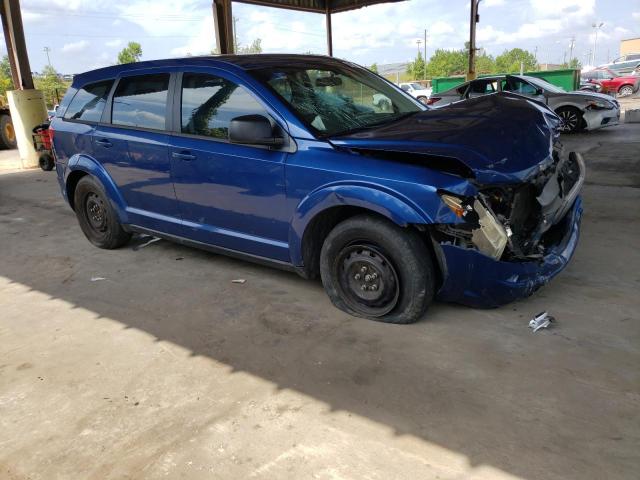 3D4GG47B09T529881 - 2009 DODGE JOURNEY SE BLUE photo 4